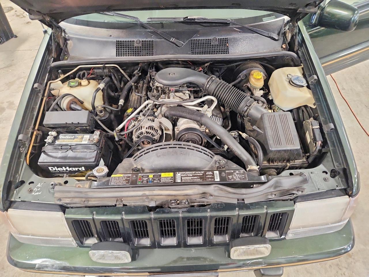 1995 Jeep Grand Cherokee Limited Green vin: 1J4GZ78Y0SC528561