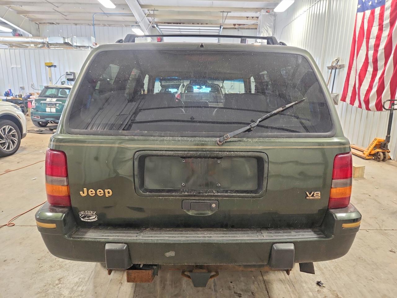 1995 Jeep Grand Cherokee Limited Green vin: 1J4GZ78Y0SC528561