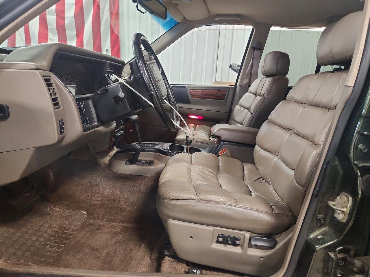 1995 Jeep Grand Cherokee Limited Green vin: 1J4GZ78Y0SC528561