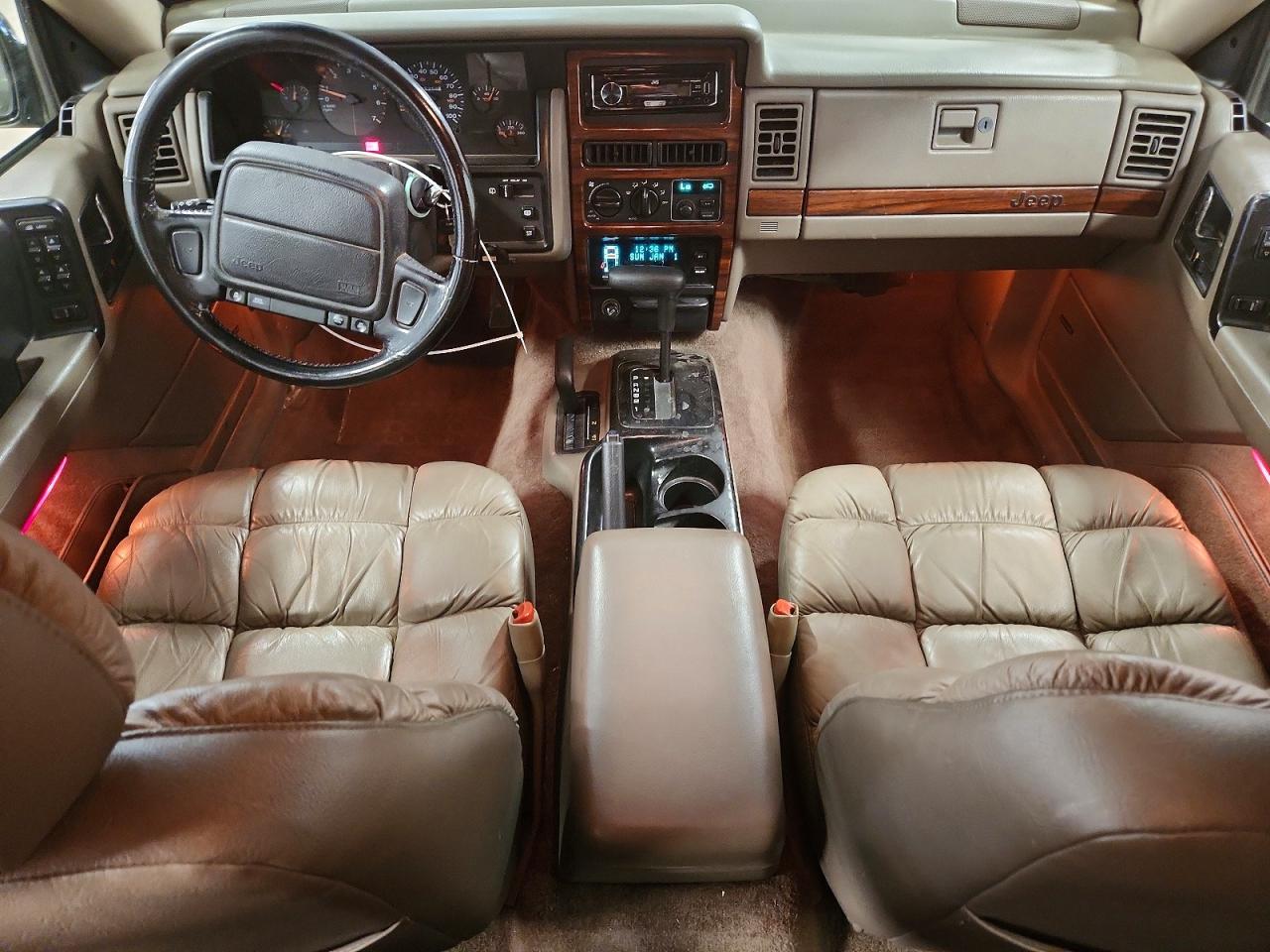 1995 Jeep Grand Cherokee Limited Green vin: 1J4GZ78Y0SC528561