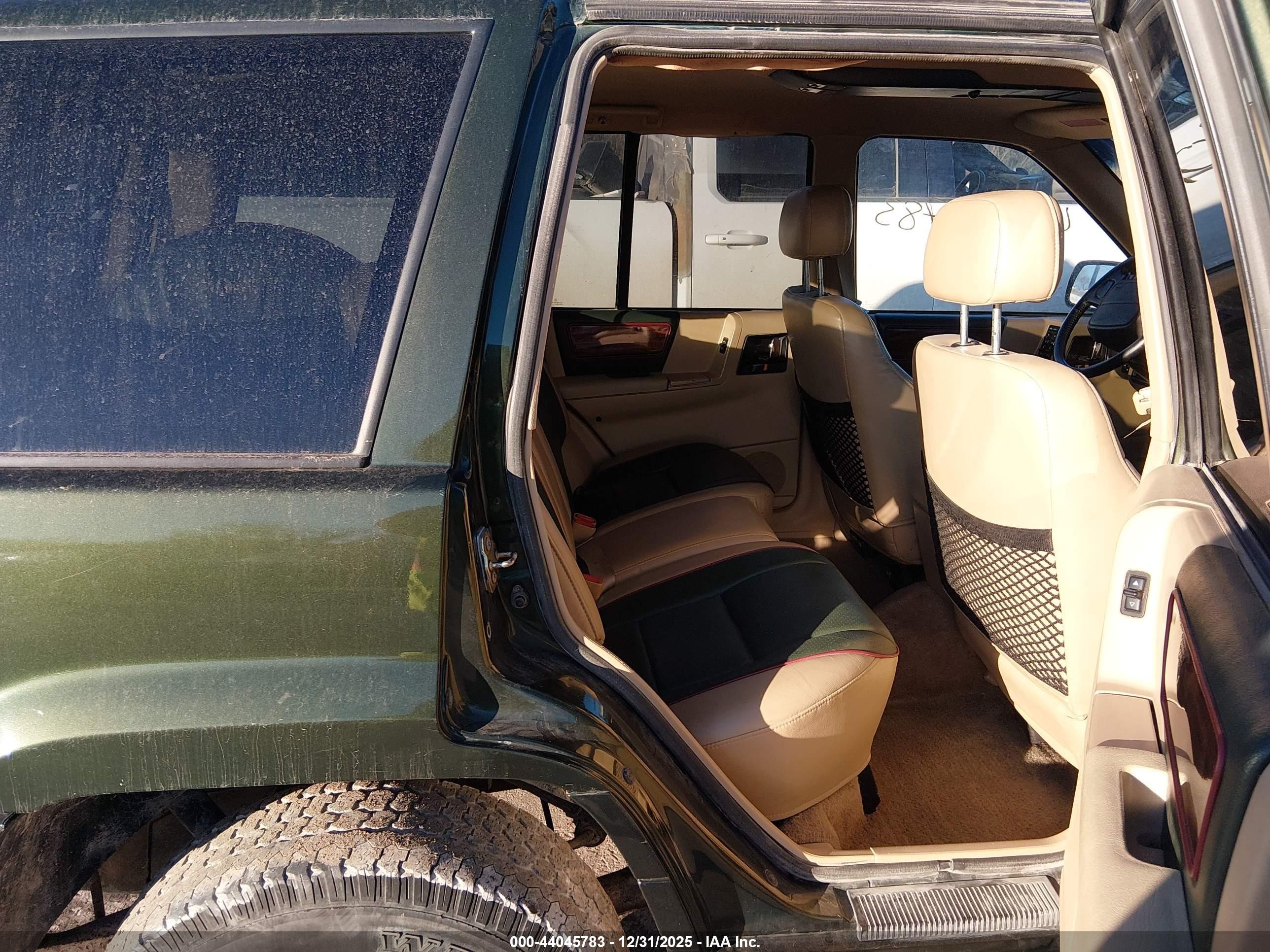 1995 Jeep Grand Cherokee Limited/orvis Green vin: 1J4GZ78Y1SC564551