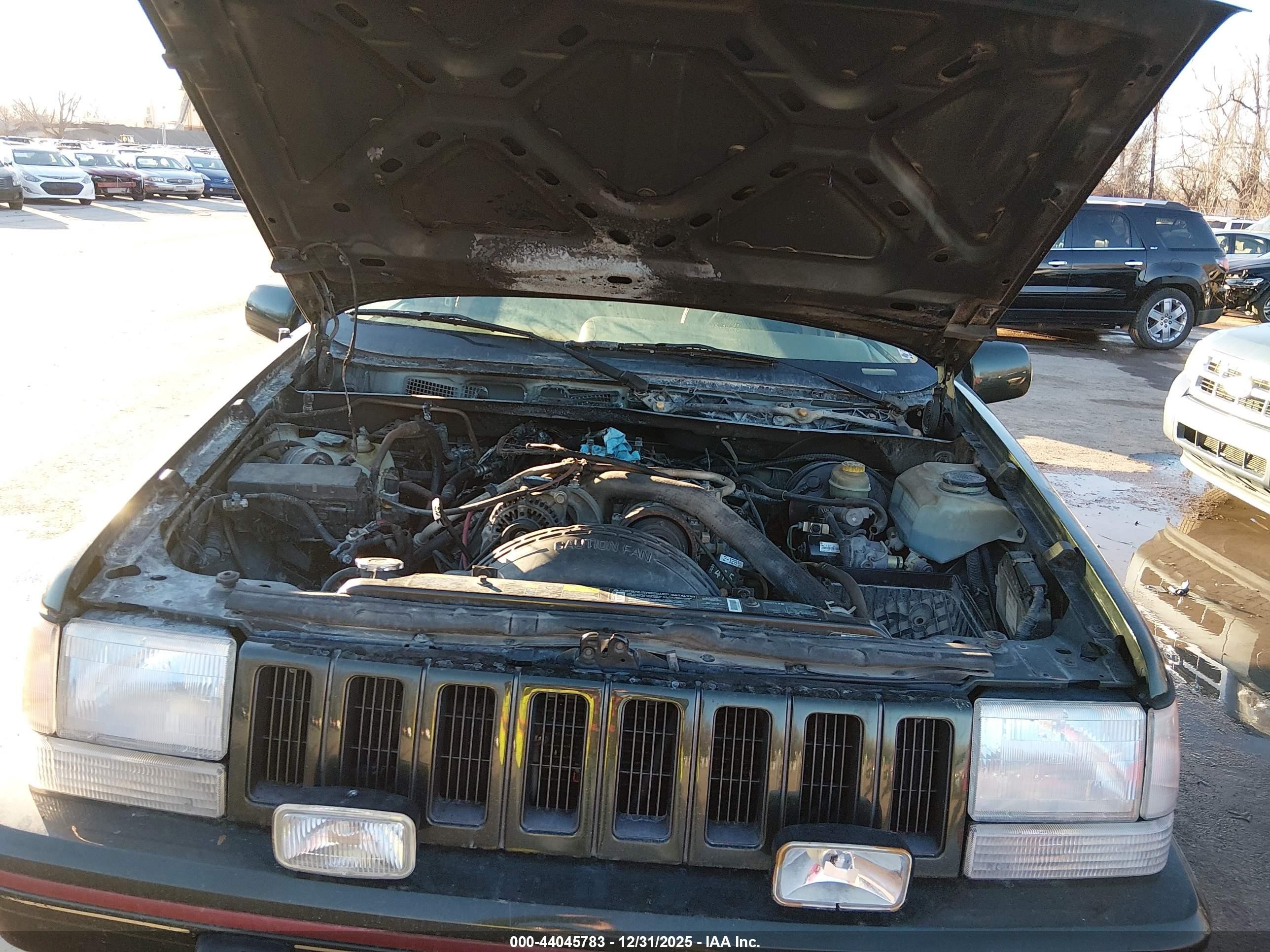 1995 Jeep Grand Cherokee Limited/orvis Green vin: 1J4GZ78Y1SC564551