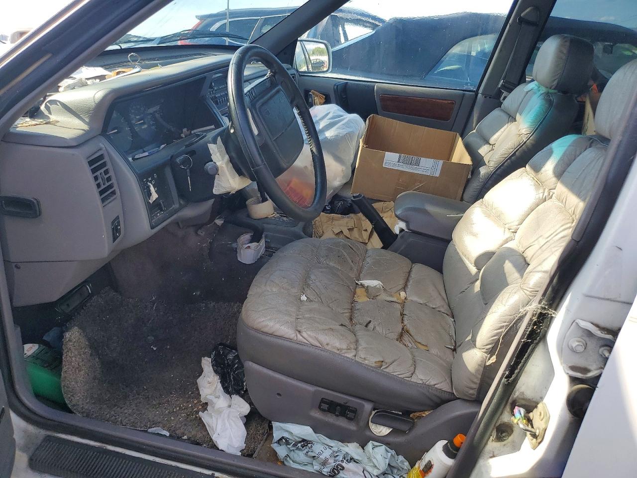 1995 Jeep Grand Cherokee Limited White vin: 1J4GZ78Y1SC640138