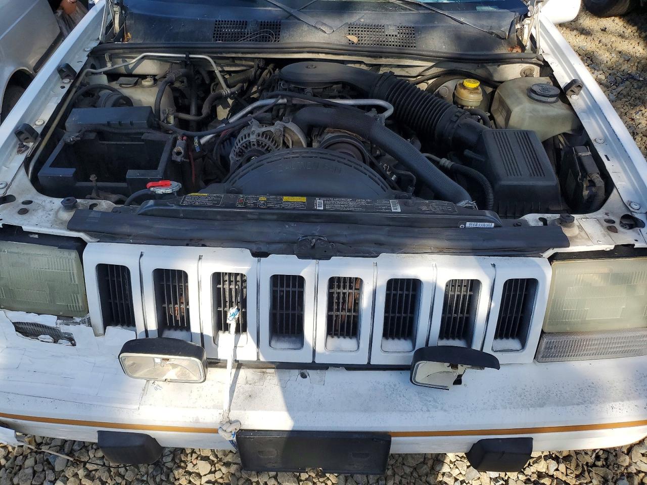 1995 Jeep Grand Cherokee Limited White vin: 1J4GZ78Y1SC640138