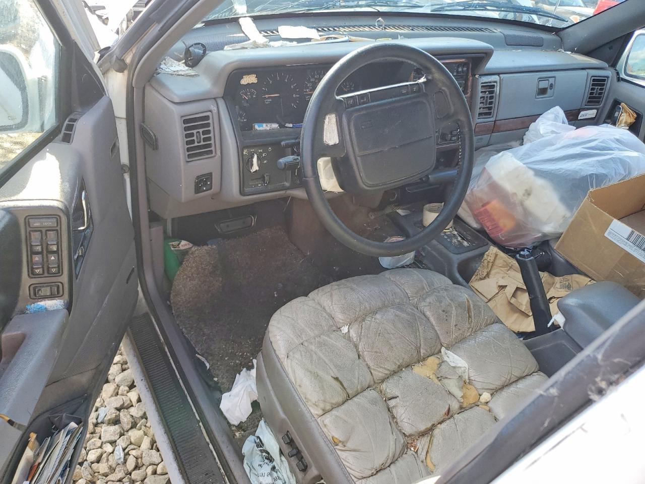 1995 Jeep Grand Cherokee Limited White vin: 1J4GZ78Y1SC640138
