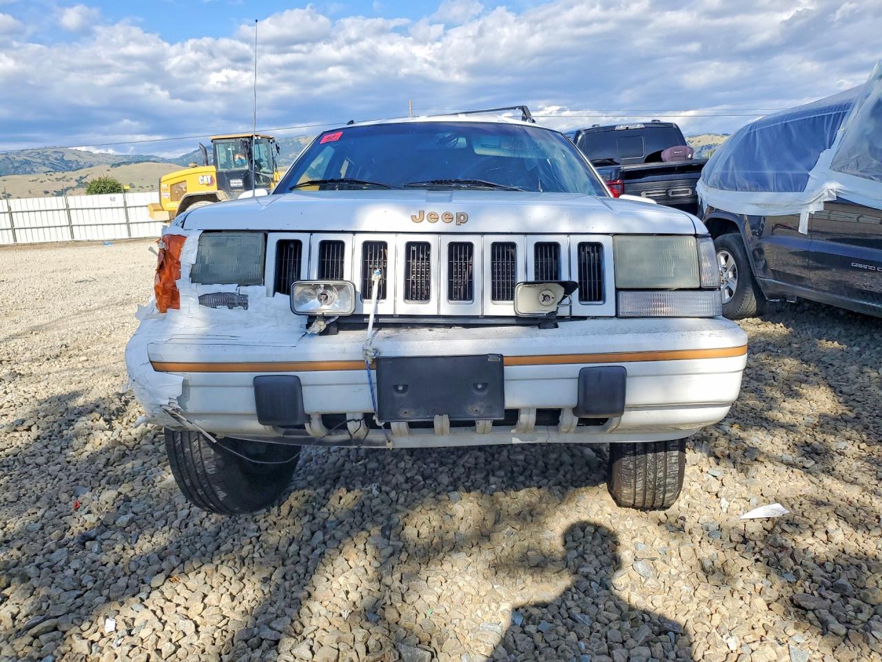 1995 Jeep Grand Cherokee Limited White vin: 1J4GZ78Y1SC640138
