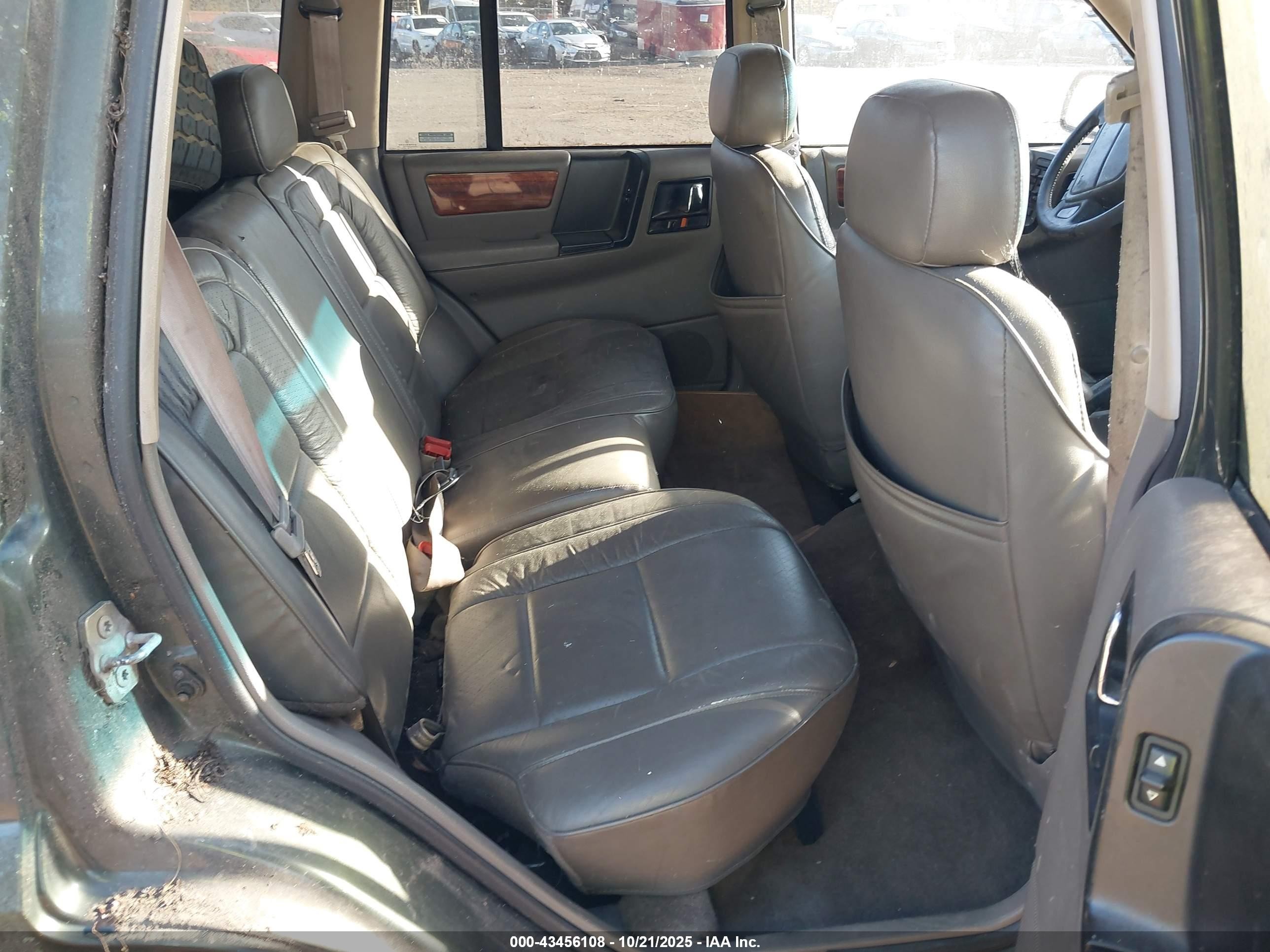 1995 Jeep Grand Cherokee Limited/orvis Green vin: 1J4GZ78Y2SC594707