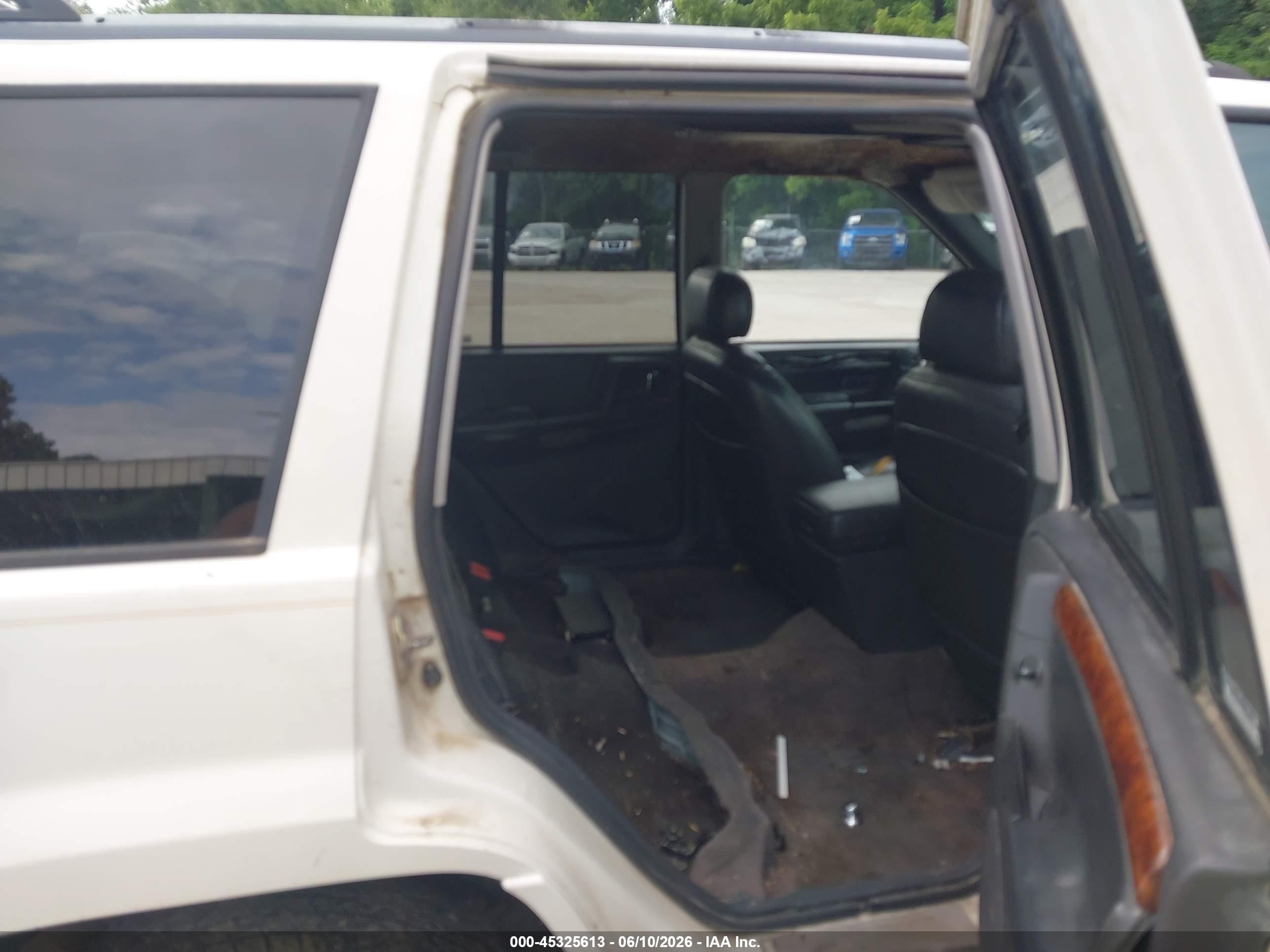 1996 Jeep Grand Cherokee Limited Белый vin: 1J4GZ78Y2TC244673