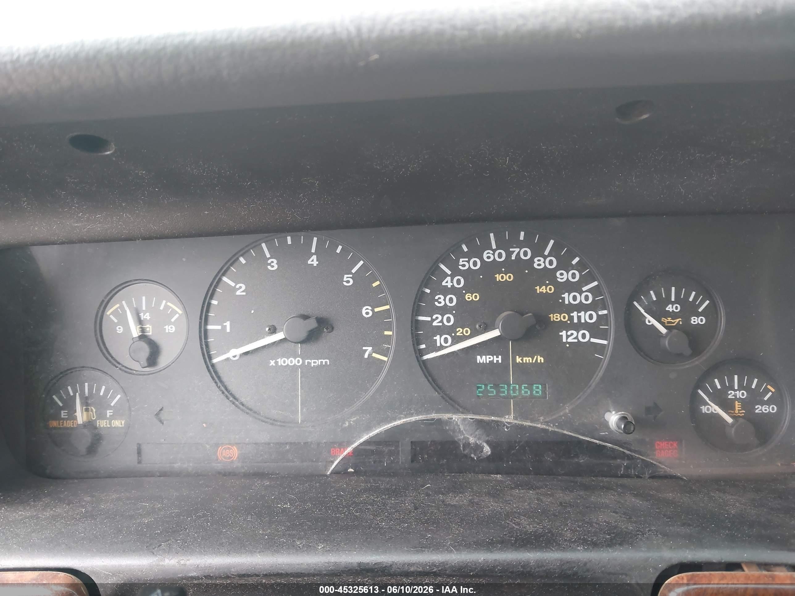 1996 Jeep Grand Cherokee Limited Белый vin: 1J4GZ78Y2TC244673
