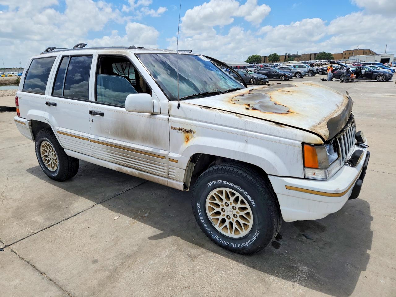 1995 Jeep Grand Cherokee Limited Белый vin: 1J4GZ78Y3SC571632
