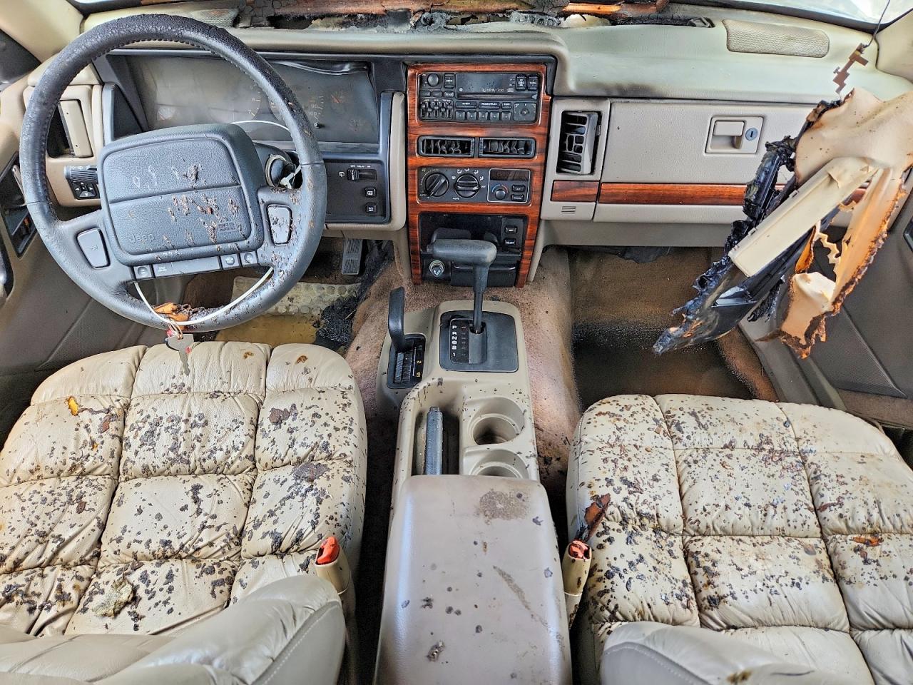 1995 Jeep Grand Cherokee Limited Белый vin: 1J4GZ78Y3SC571632