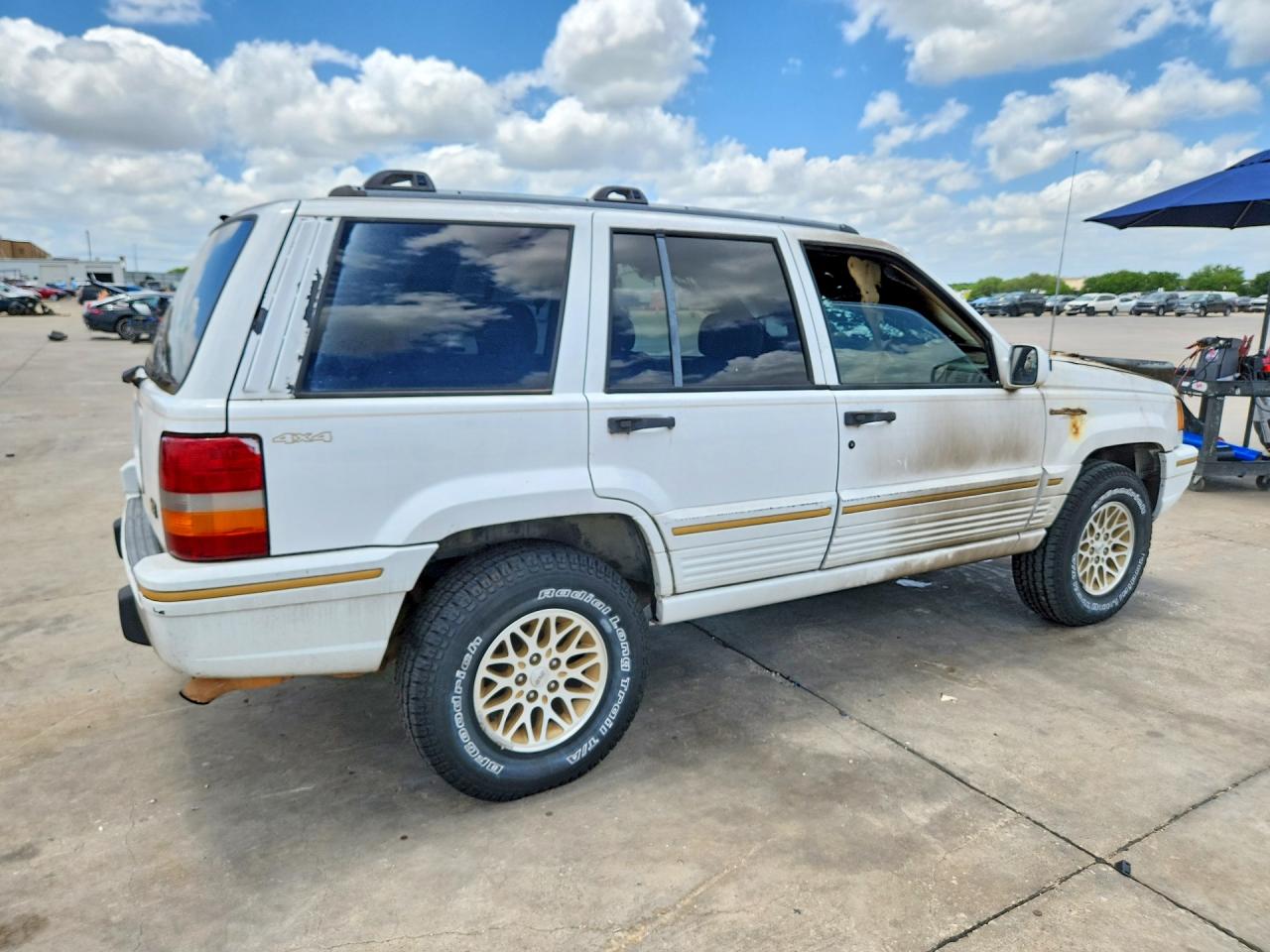 1995 Jeep Grand Cherokee Limited Белый vin: 1J4GZ78Y3SC571632