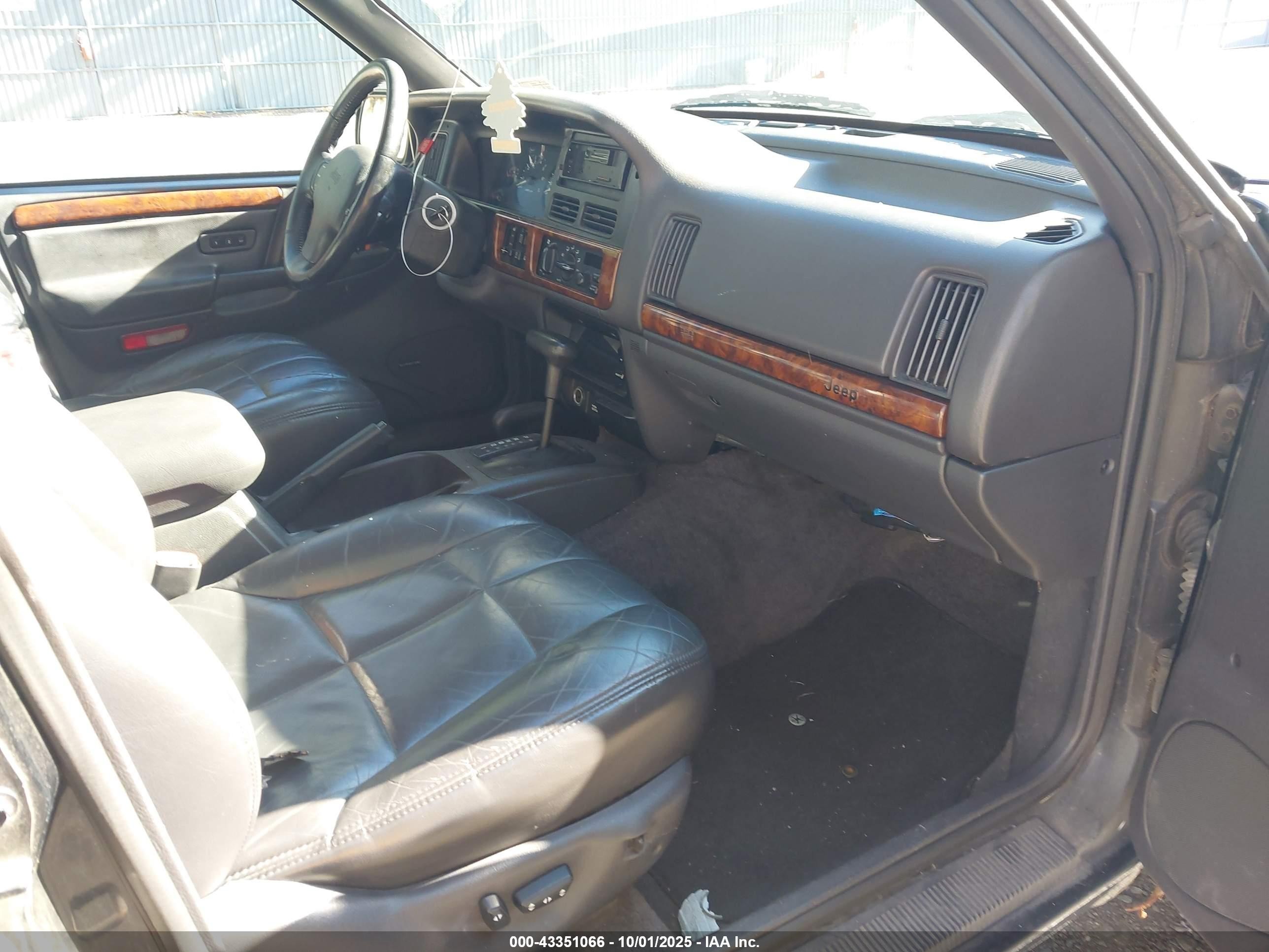 1996 Jeep Grand Cherokee Limited Черный vin: 1J4GZ78Y3TC199453