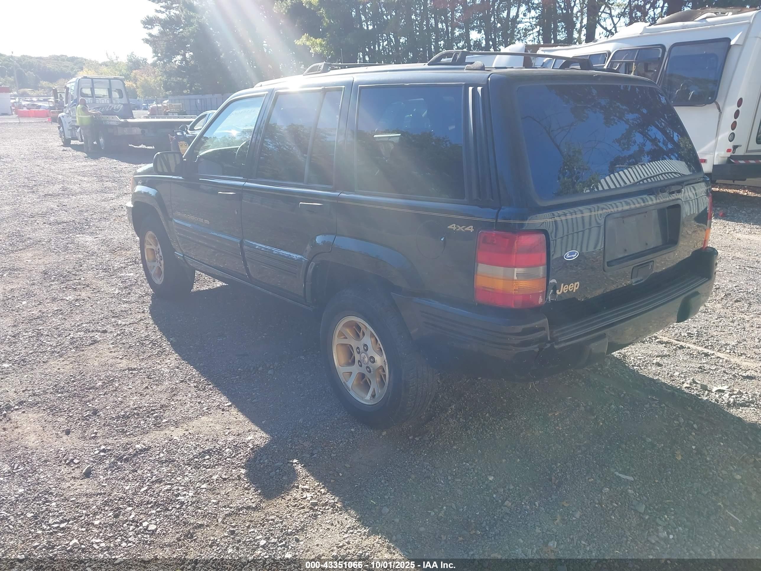 1996 Jeep Grand Cherokee Limited Черный vin: 1J4GZ78Y3TC199453