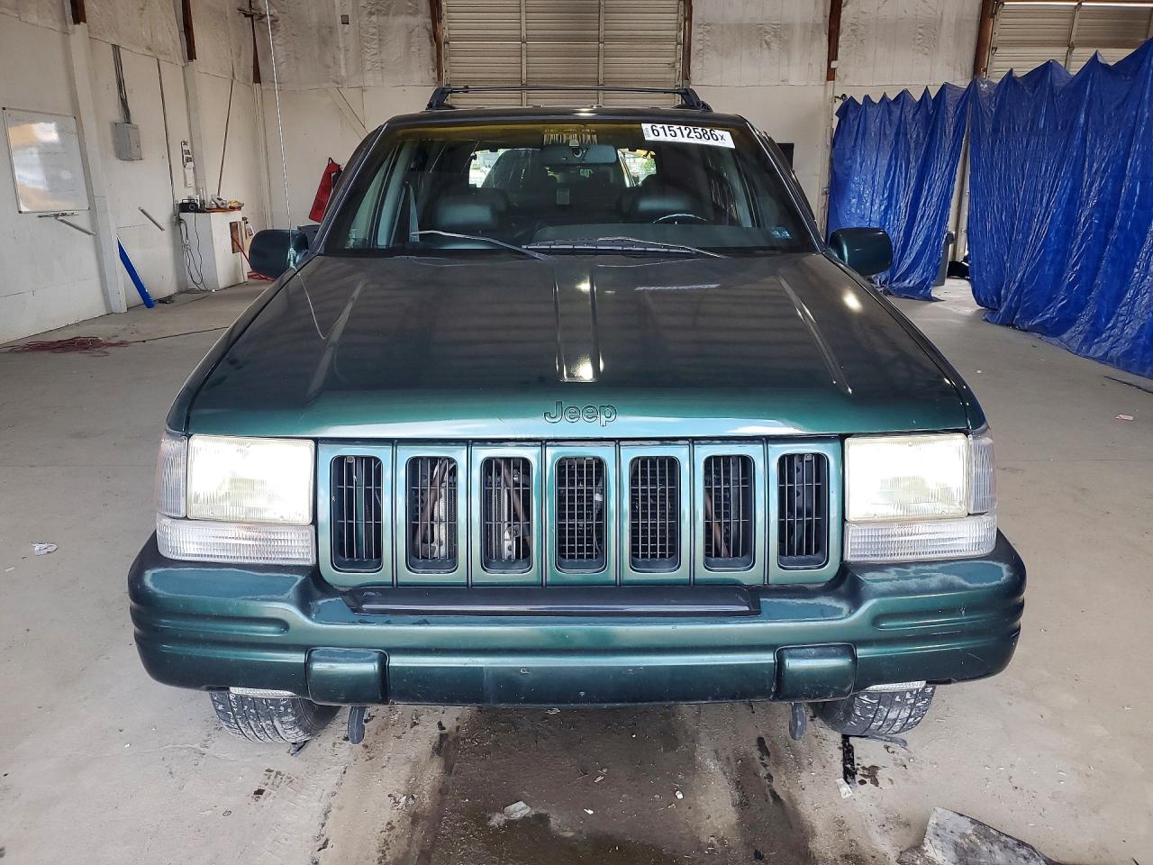 1996 Jeep Grand Cherokee Limited Зеленый vin: 1J4GZ78Y3TC366605