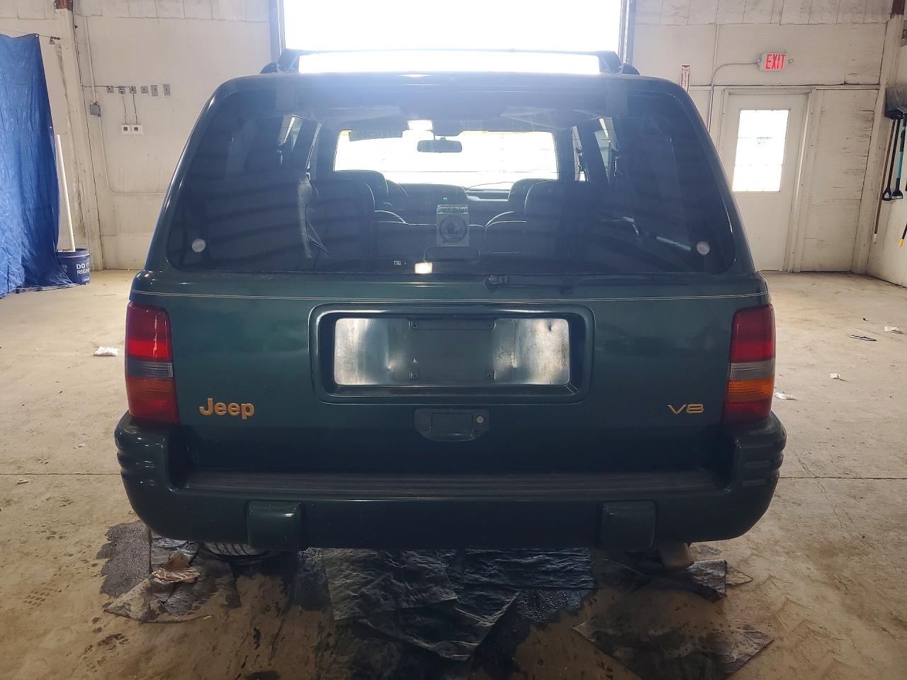 1996 Jeep Grand Cherokee Limited Зеленый vin: 1J4GZ78Y3TC366605