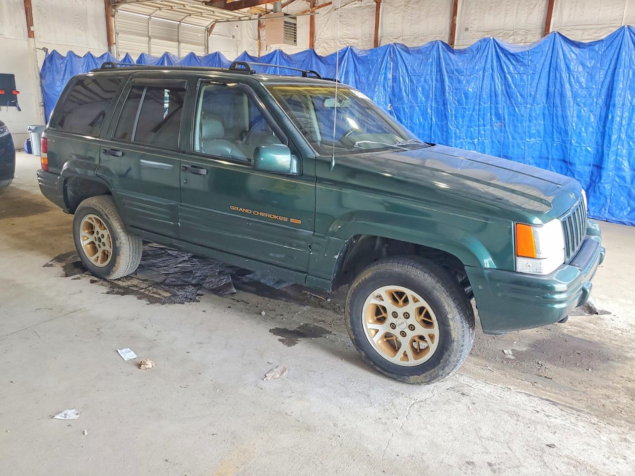 1996 Jeep Grand Cherokee Limited Зеленый vin: 1J4GZ78Y3TC366605