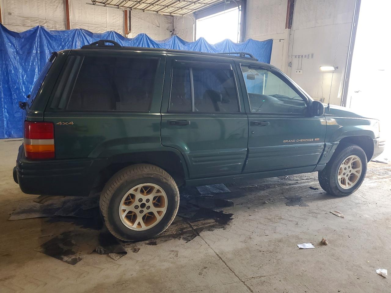 1996 Jeep Grand Cherokee Limited Зеленый vin: 1J4GZ78Y3TC366605