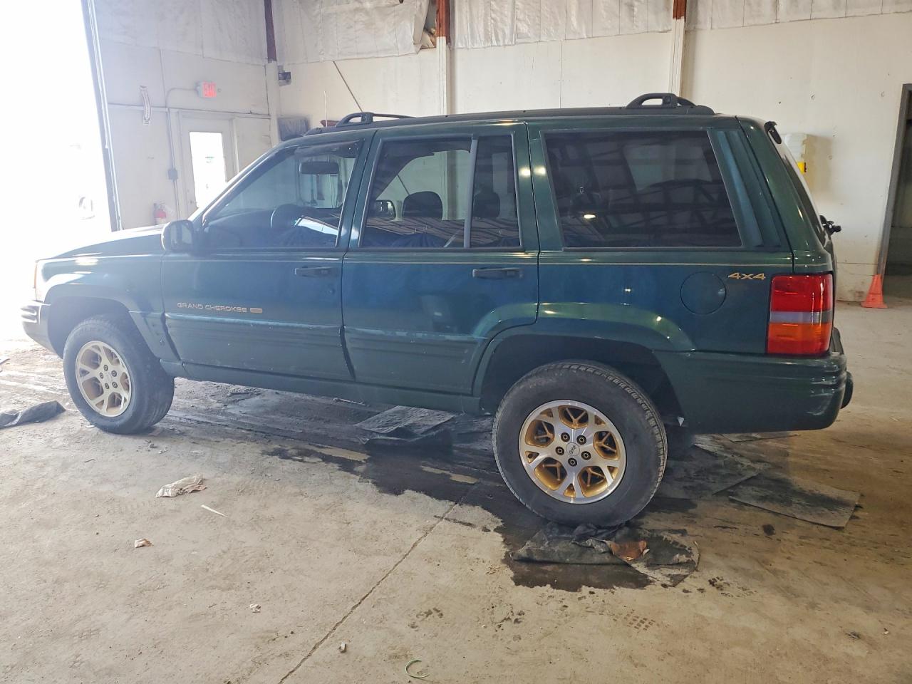 1996 Jeep Grand Cherokee Limited Зеленый vin: 1J4GZ78Y3TC366605