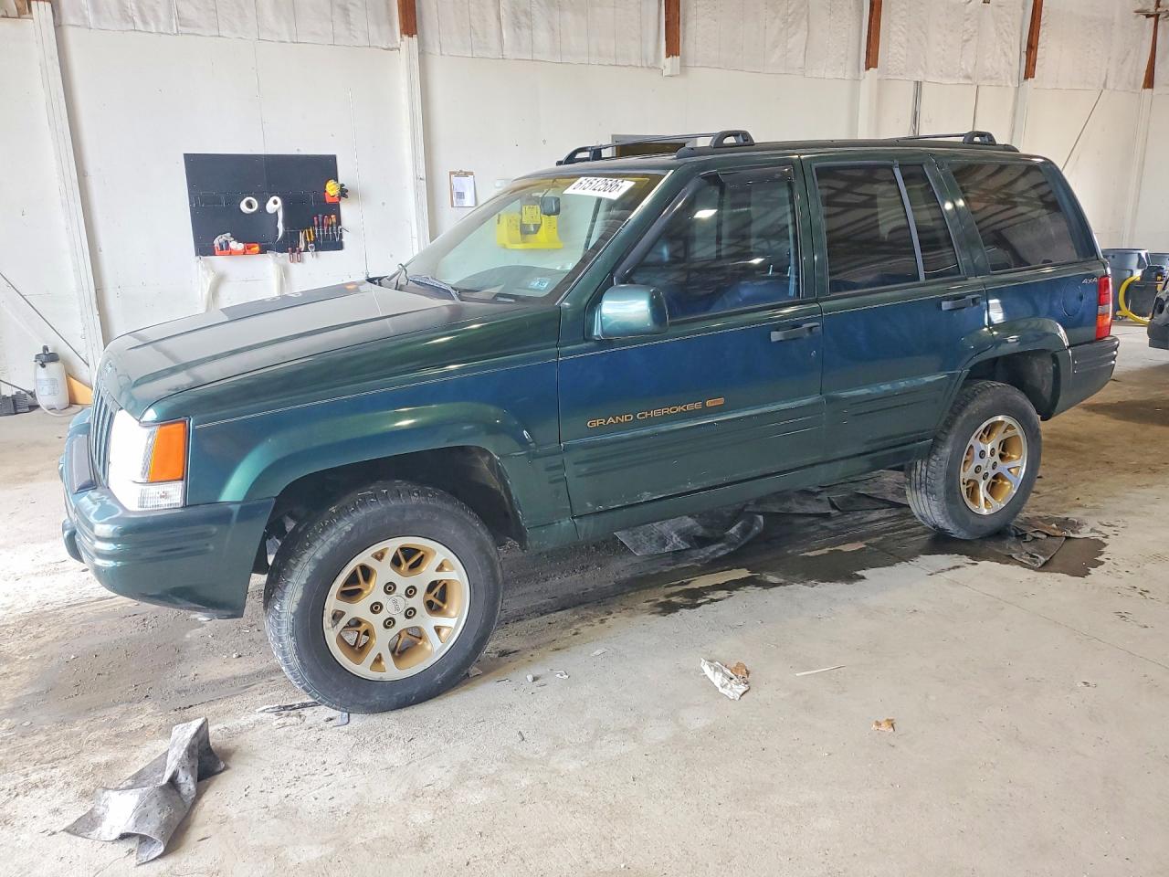 1996 Jeep Grand Cherokee Limited Зеленый vin: 1J4GZ78Y3TC366605
