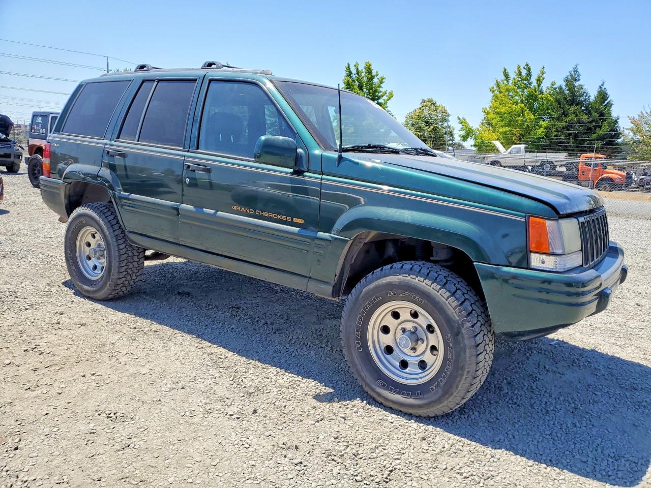 1996 Jeep Grand Cherokee Limited Зеленый vin: 1J4GZ78Y3TC373649