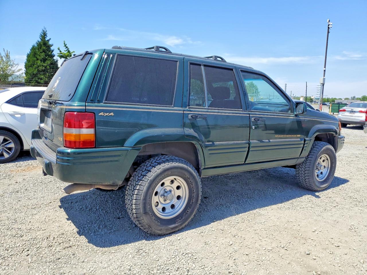 1996 Jeep Grand Cherokee Limited Зеленый vin: 1J4GZ78Y3TC373649