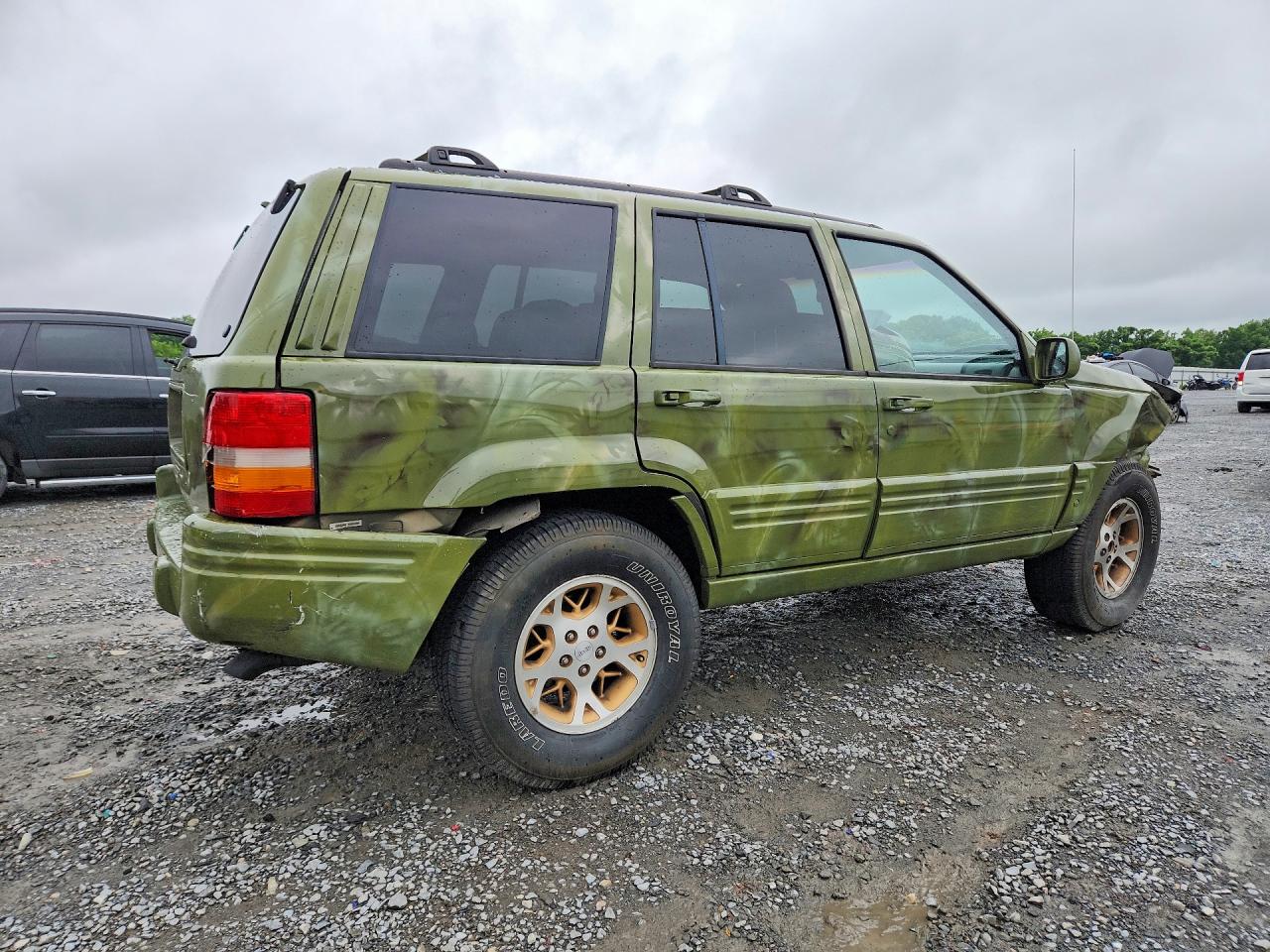 1997 Jeep Grand Cherokee Limited Green vin: 1J4GZ78Y3VC537808