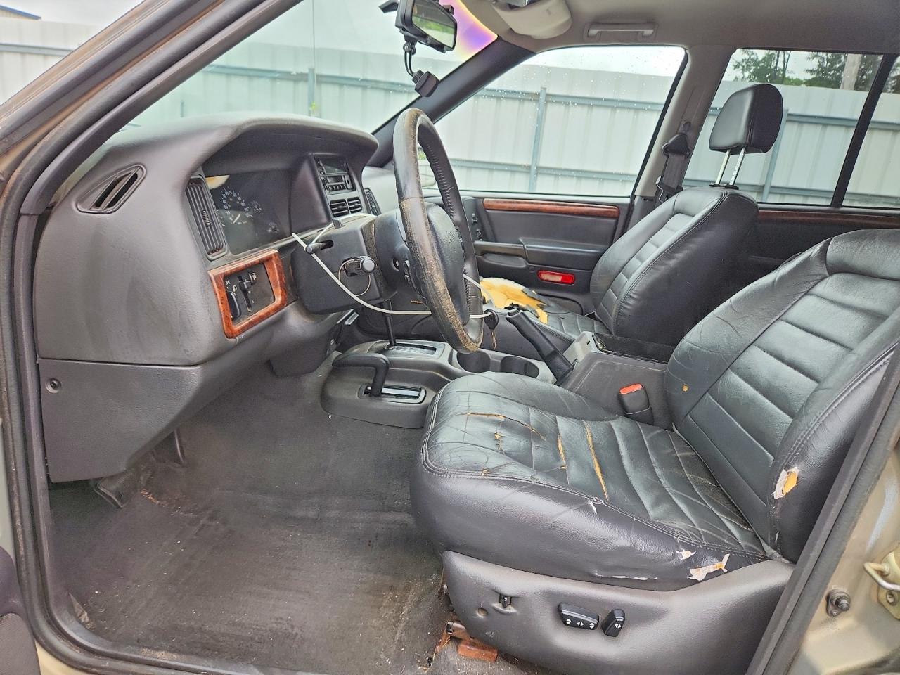 1997 Jeep Grand Cherokee Limited Green vin: 1J4GZ78Y3VC537808