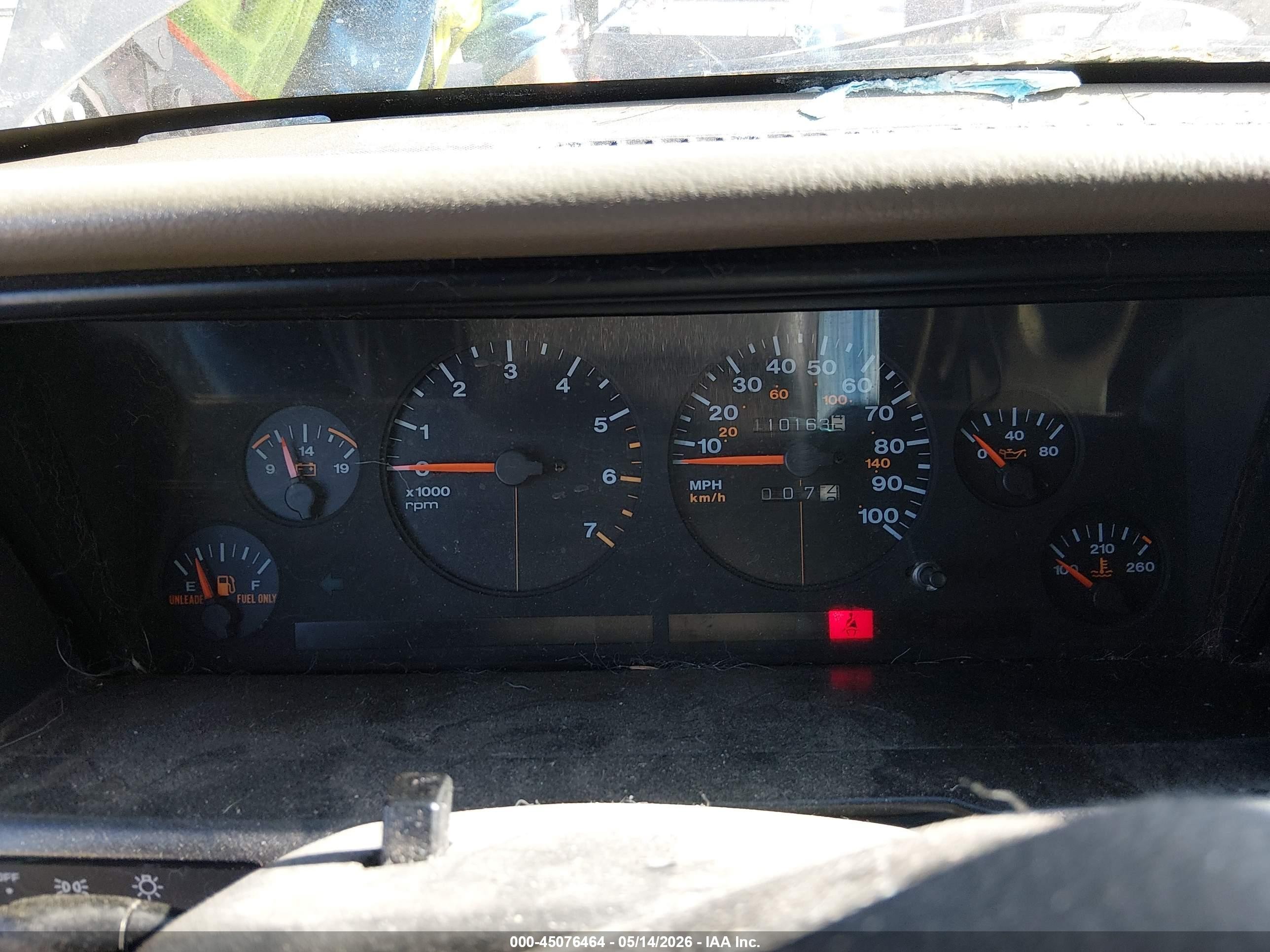 1995 Jeep Grand Cherokee Limited/orvis Brown vin: 1J4GZ78Y4SC765800