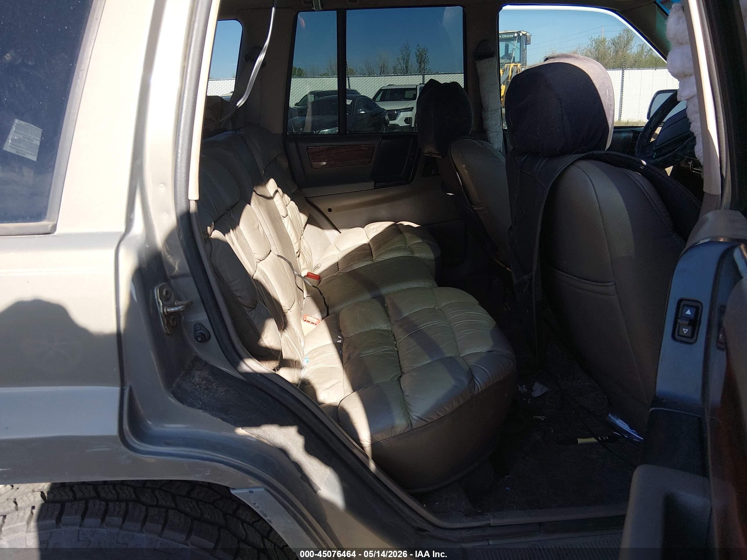 1995 Jeep Grand Cherokee Limited/orvis Brown vin: 1J4GZ78Y4SC765800