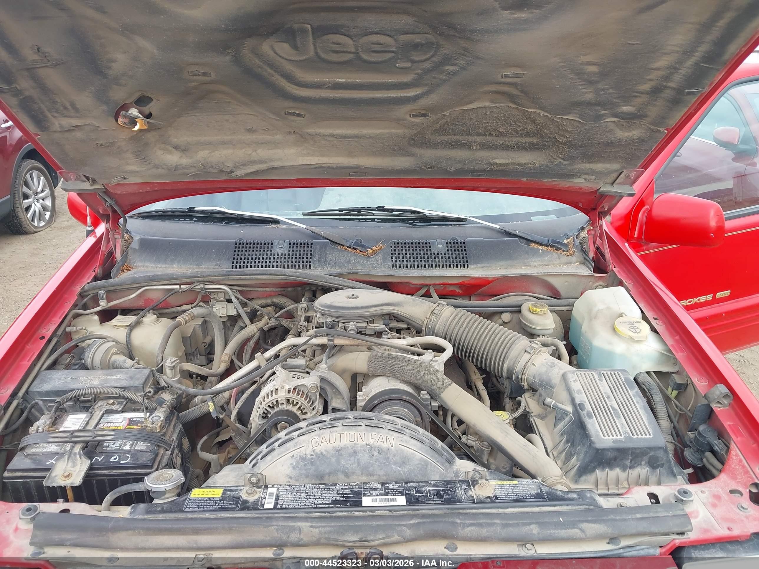 1996 Jeep Grand Cherokee Limited Красный vin: 1J4GZ78Y4TC312424