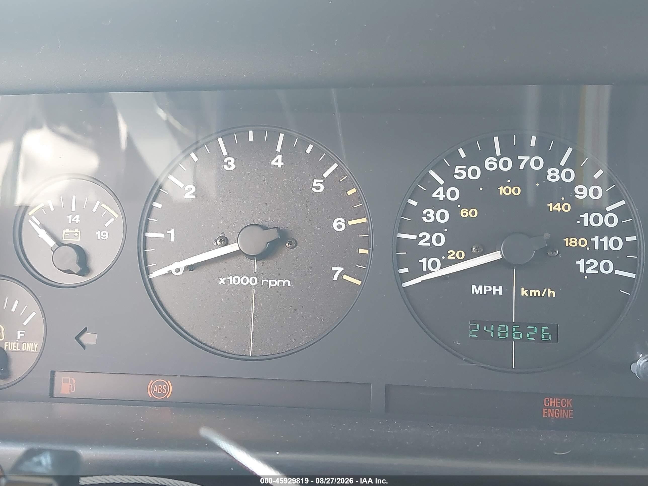 1996 Jeep Grand Cherokee Limited Черный vin: 1J4GZ78Y4TC373613