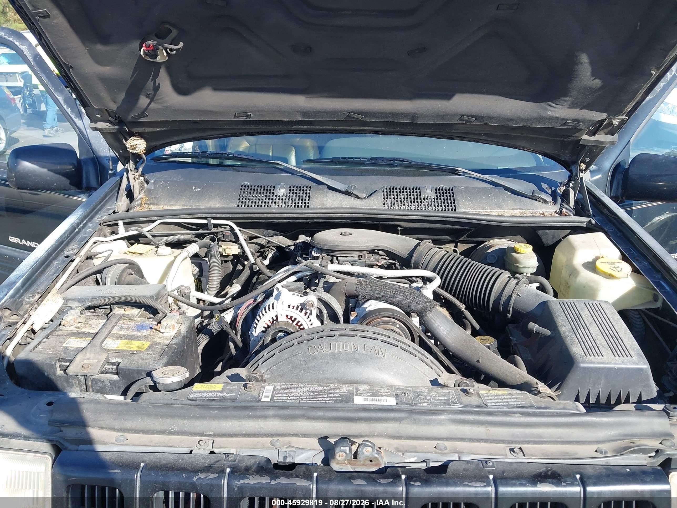 1996 Jeep Grand Cherokee Limited Черный vin: 1J4GZ78Y4TC373613