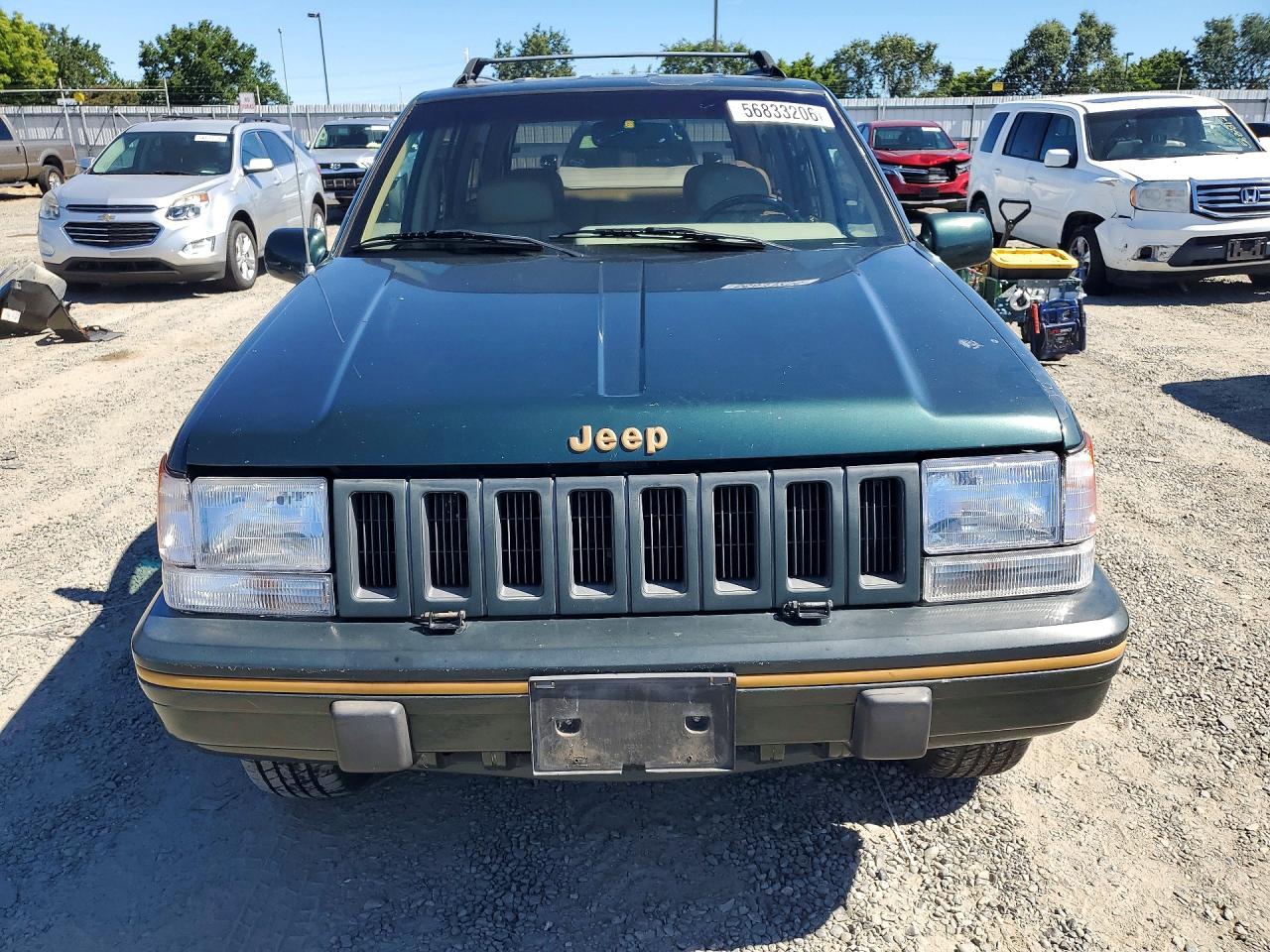1994 Jeep Grand Cherokee Limited Зеленый vin: 1J4GZ78Y5RC128313