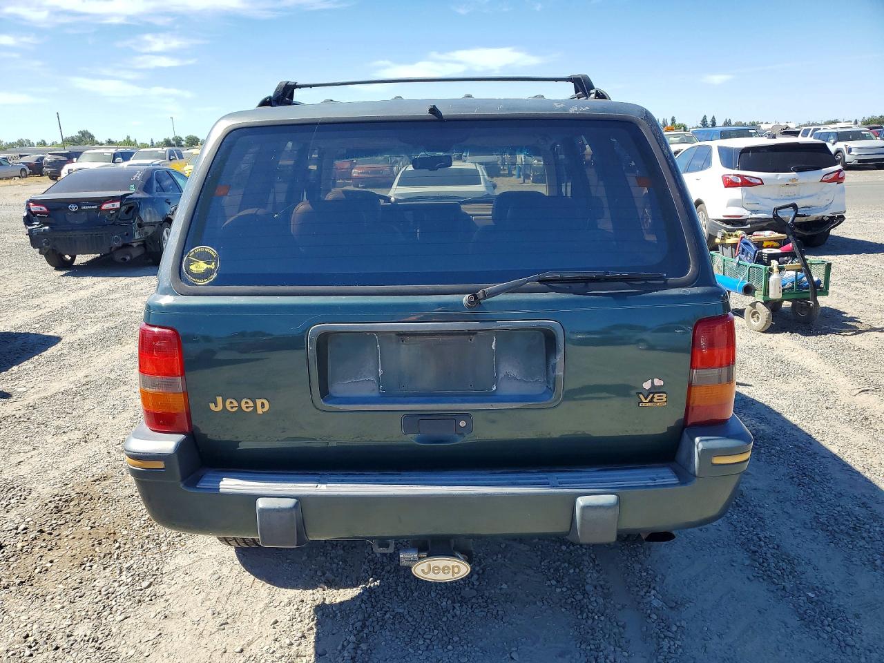 1994 Jeep Grand Cherokee Limited Зеленый vin: 1J4GZ78Y5RC128313