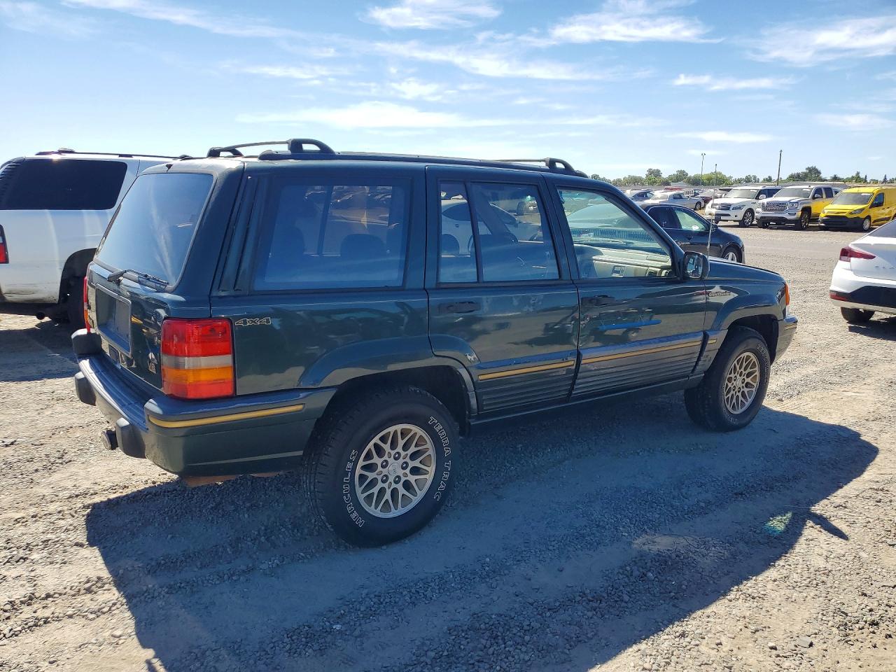 1994 Jeep Grand Cherokee Limited Зеленый vin: 1J4GZ78Y5RC128313