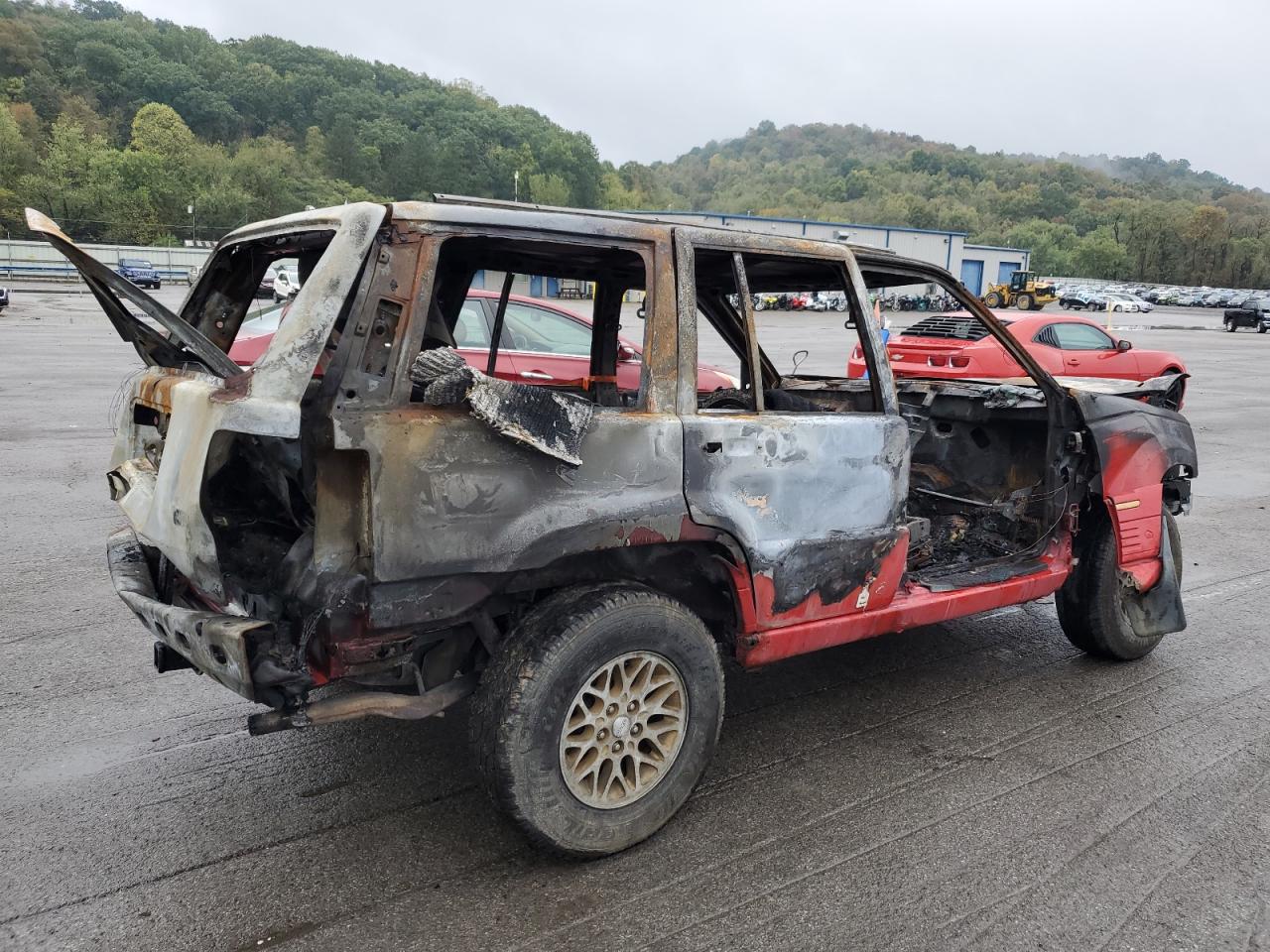 1994 Jeep Grand Cherokee Limited Красный vin: 1J4GZ78Y5RC224636