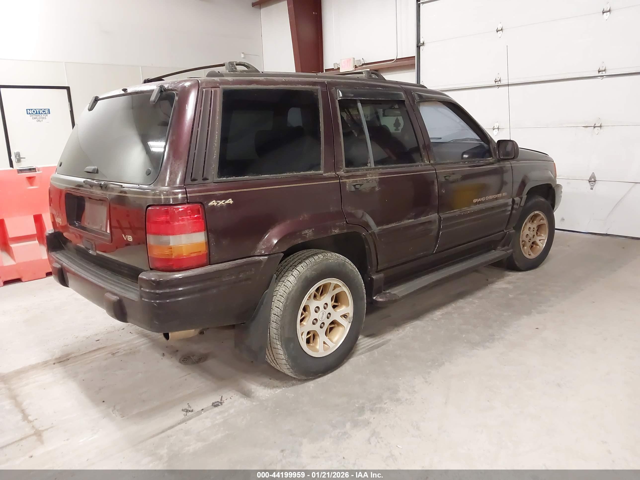 1997 Jeep Grand Cherokee Limited Фиолетовый vin: 1J4GZ78Y5VC753739