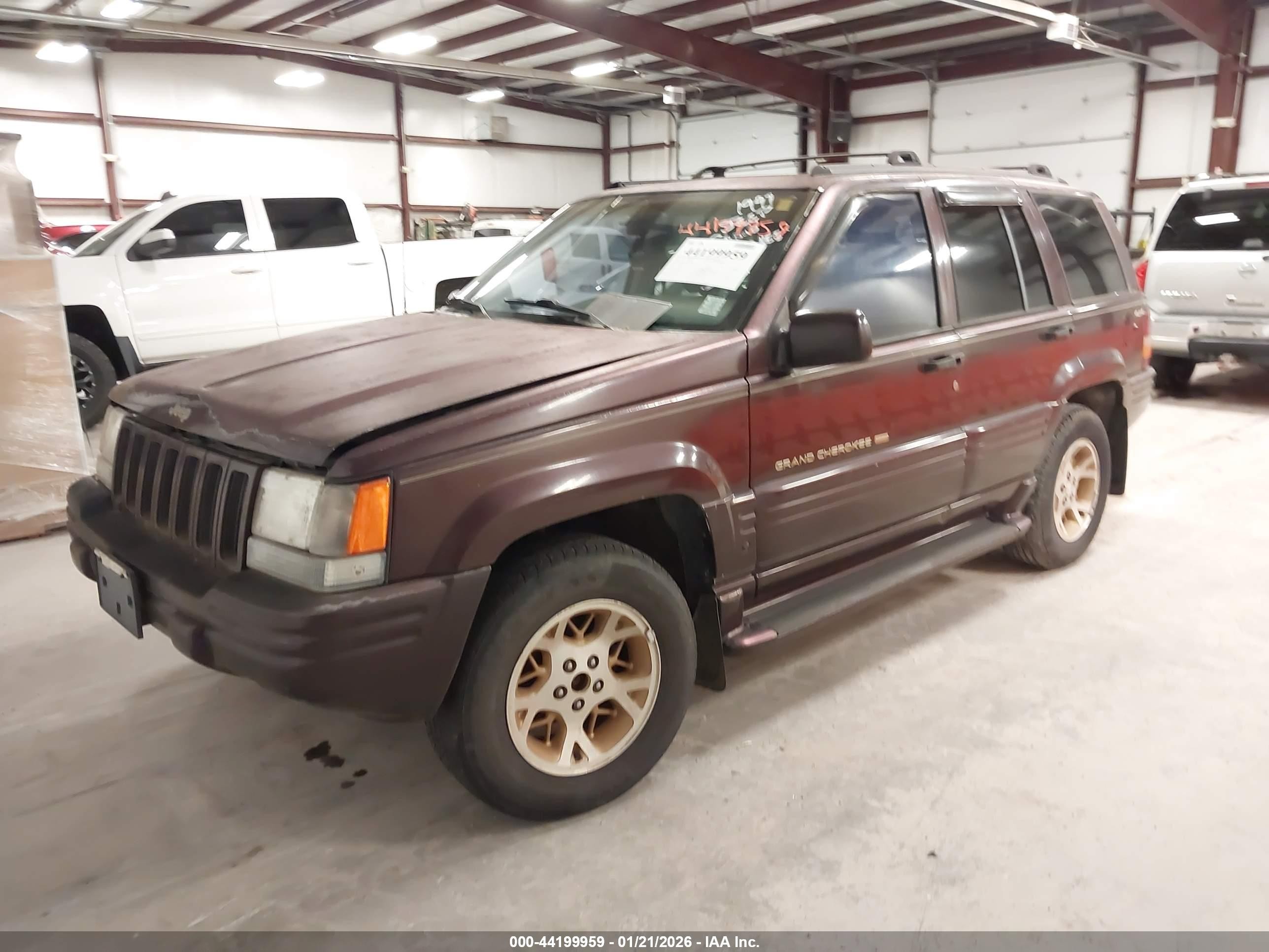 1997 Jeep Grand Cherokee Limited Фиолетовый vin: 1J4GZ78Y5VC753739