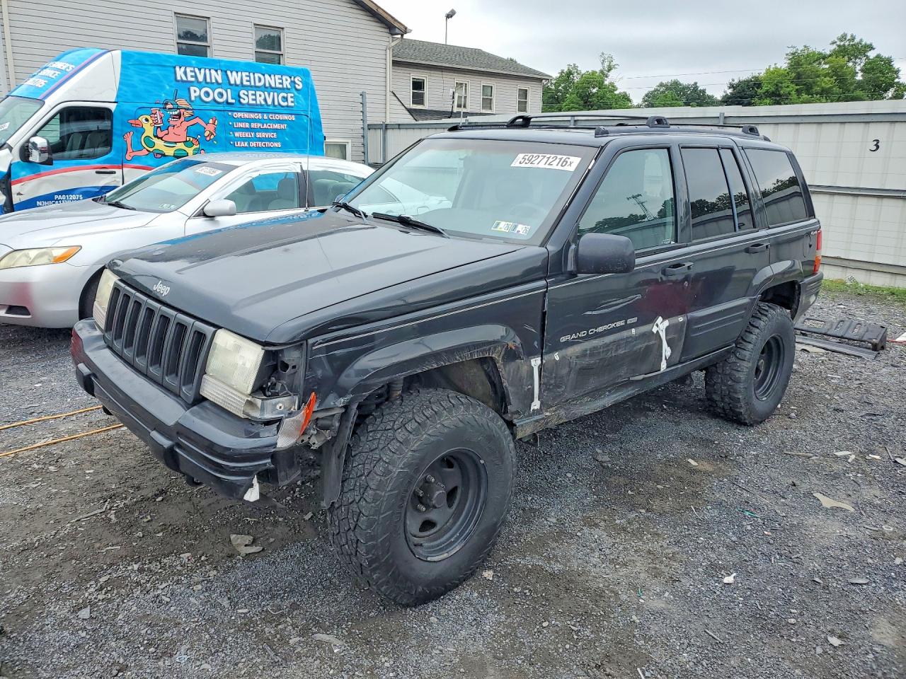 1998 Jeep Grand Cherokee Limited Black vin: 1J4GZ78Y5WC154339