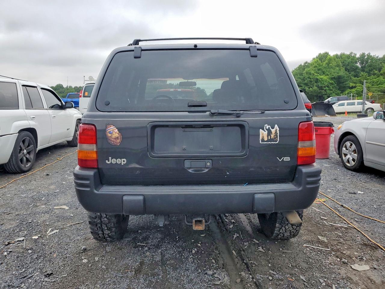 1998 Jeep Grand Cherokee Limited Black vin: 1J4GZ78Y5WC154339