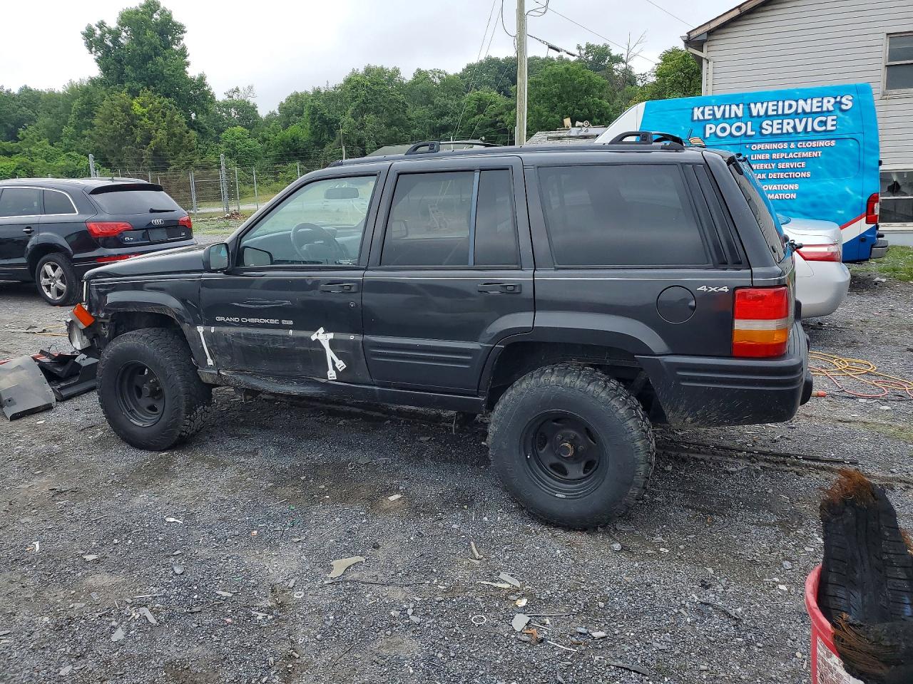 1998 Jeep Grand Cherokee Limited Black vin: 1J4GZ78Y5WC154339