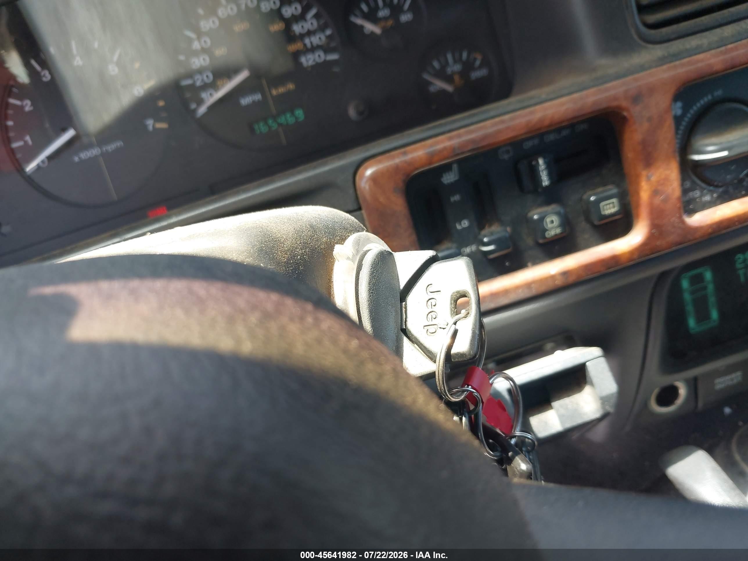 1998 Jeep Grand Cherokee Limited Green vin: 1J4GZ78Y5WC359336