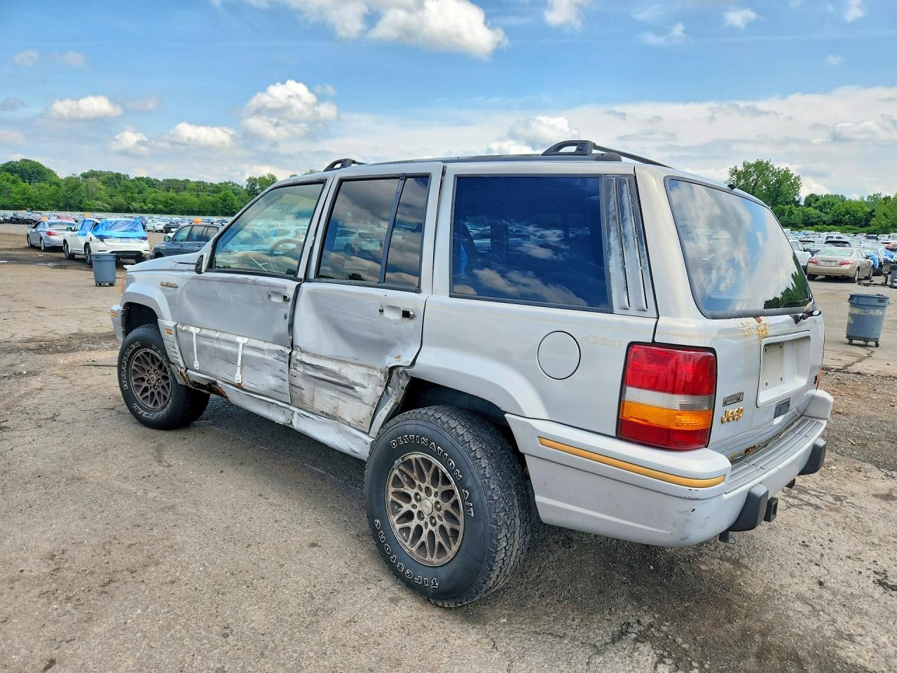 1995 Jeep Grand Cherokee Limited Серебряный vin: 1J4GZ78Y6SC568238