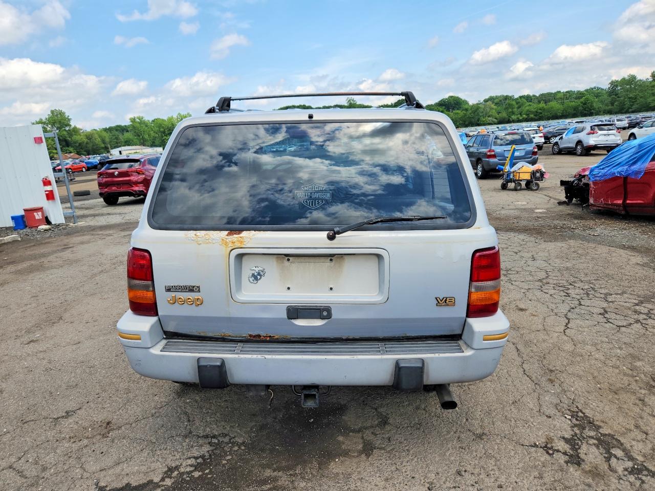 1995 Jeep Grand Cherokee Limited Серебряный vin: 1J4GZ78Y6SC568238