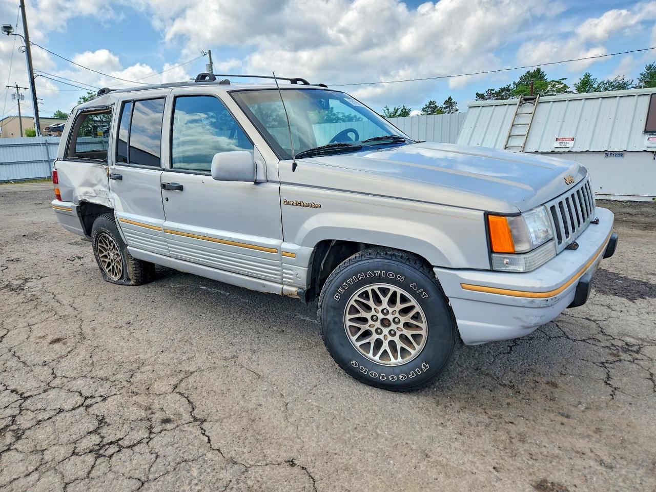 1995 Jeep Grand Cherokee Limited Серебряный vin: 1J4GZ78Y6SC568238