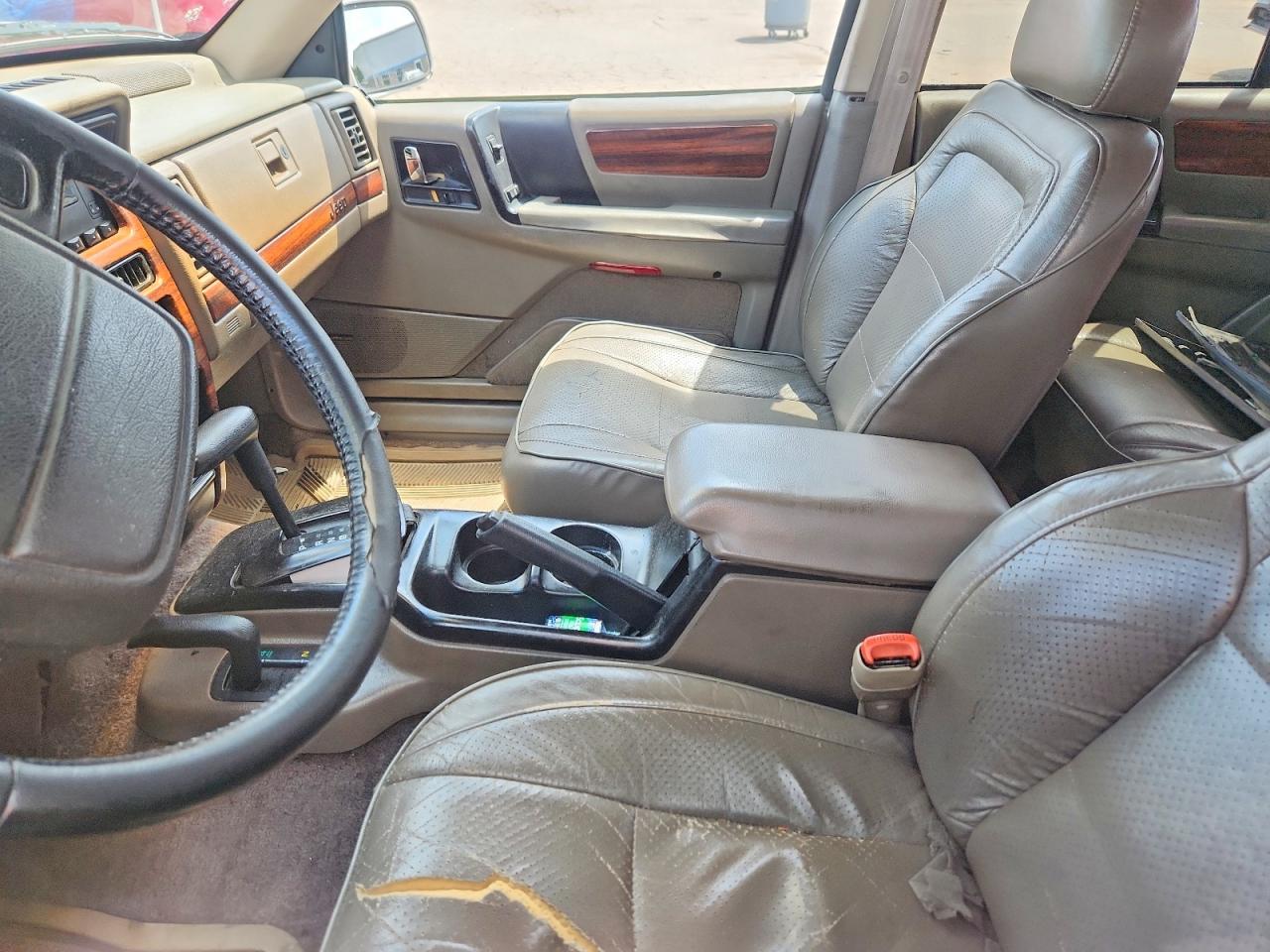 1995 Jeep Grand Cherokee Limited Серебряный vin: 1J4GZ78Y6SC568238