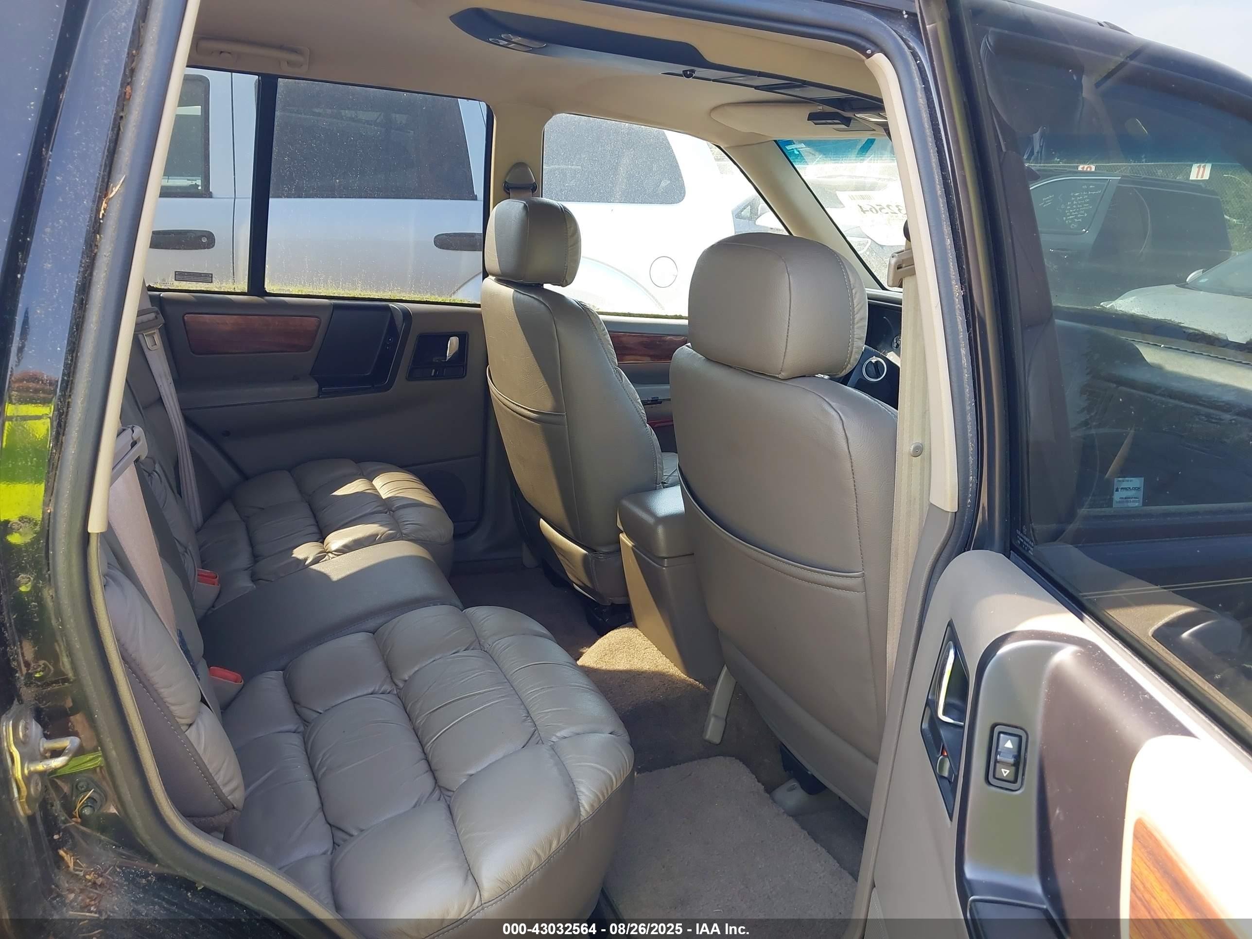 1995 Jeep Grand Cherokee Limited/orvis Black vin: 1J4GZ78Y6SC709972
