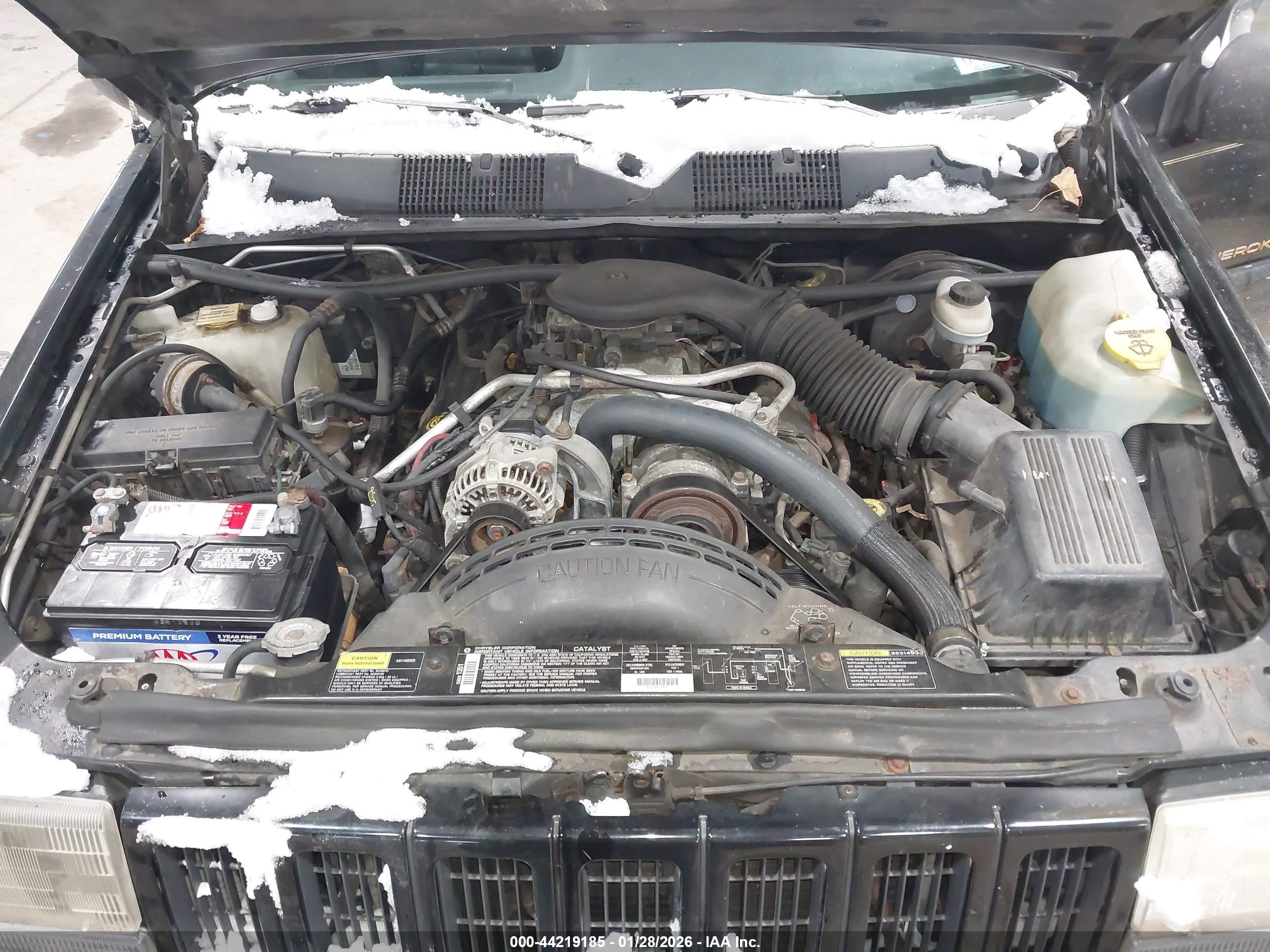 1996 Jeep Grand Cherokee Limited Black vin: 1J4GZ78Y6TC311839