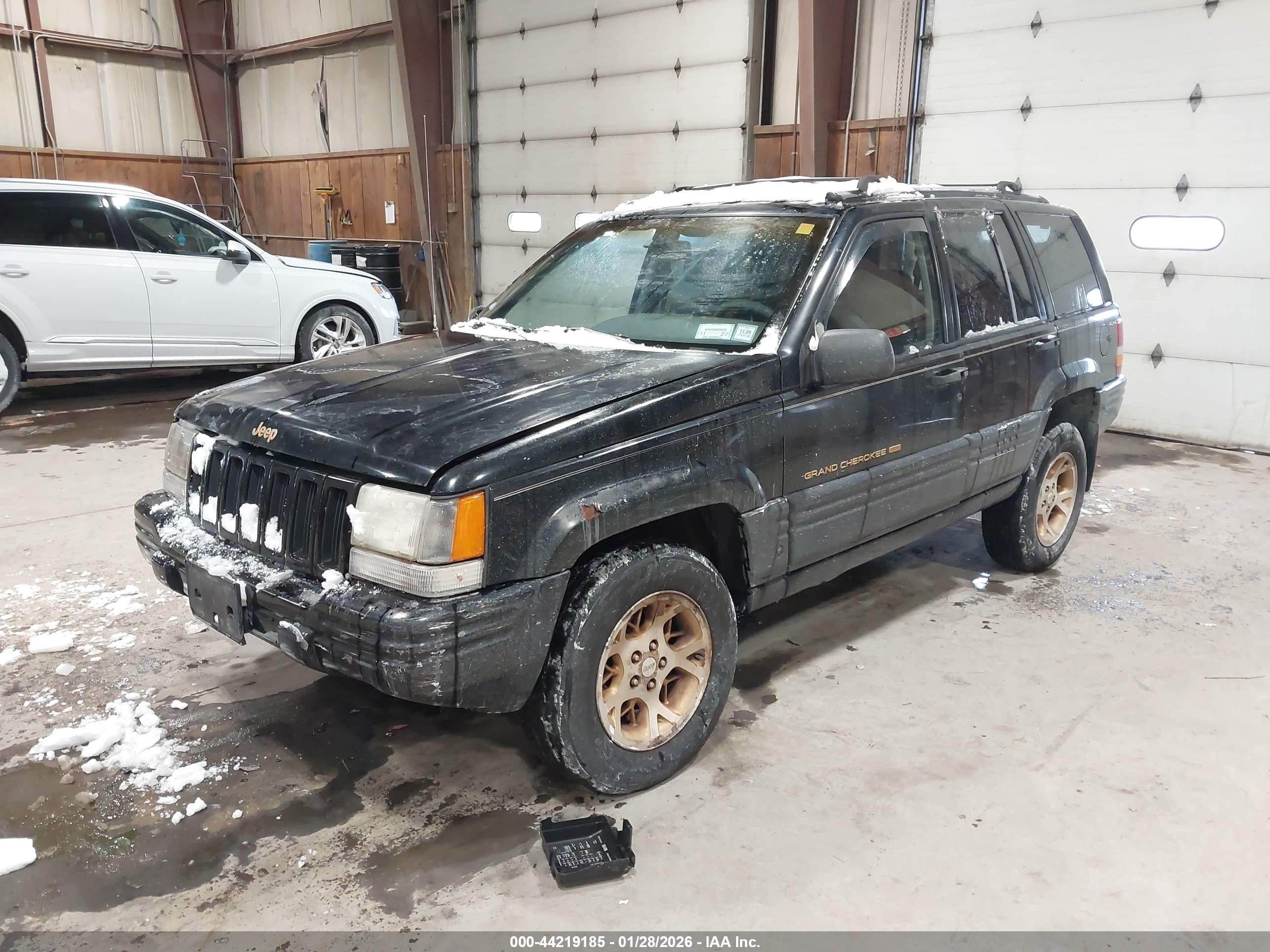 1996 Jeep Grand Cherokee Limited Black vin: 1J4GZ78Y6TC311839
